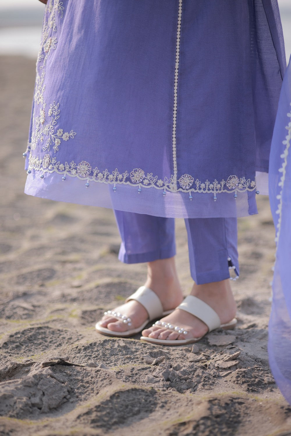Royal Purple Kalidar Suit