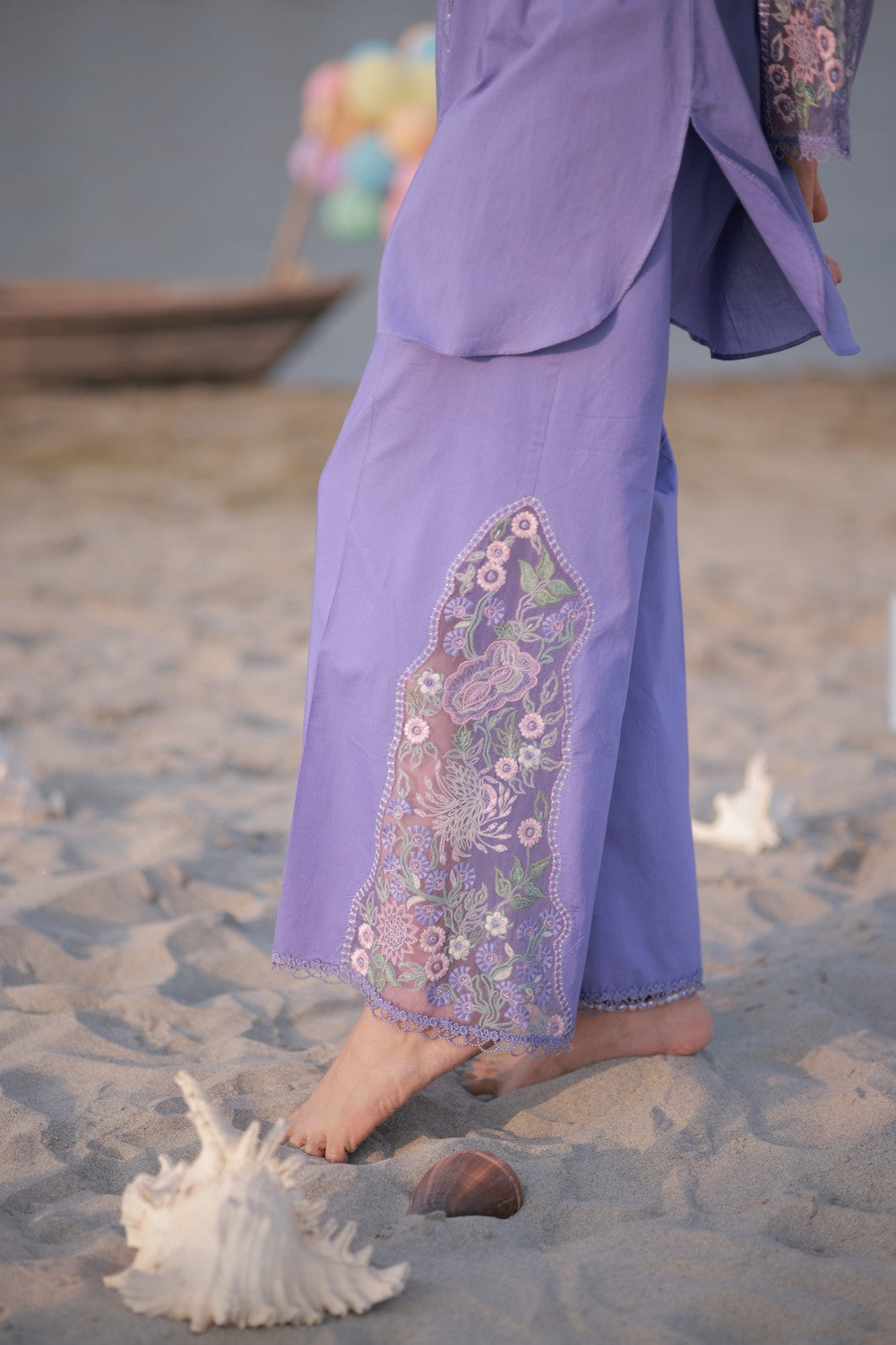 Royal Purple Co-ord Set