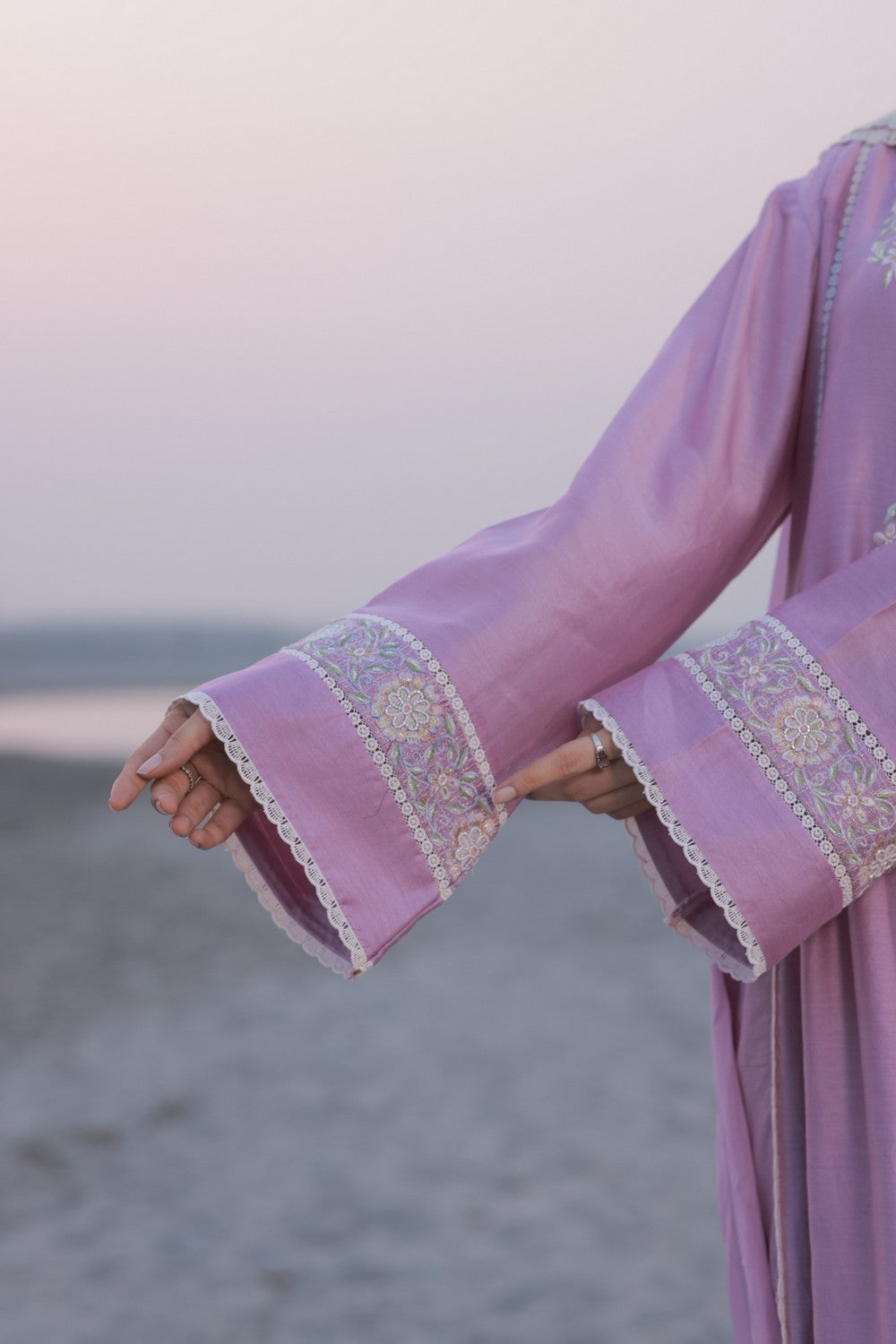 Lilac Kalidar Suit