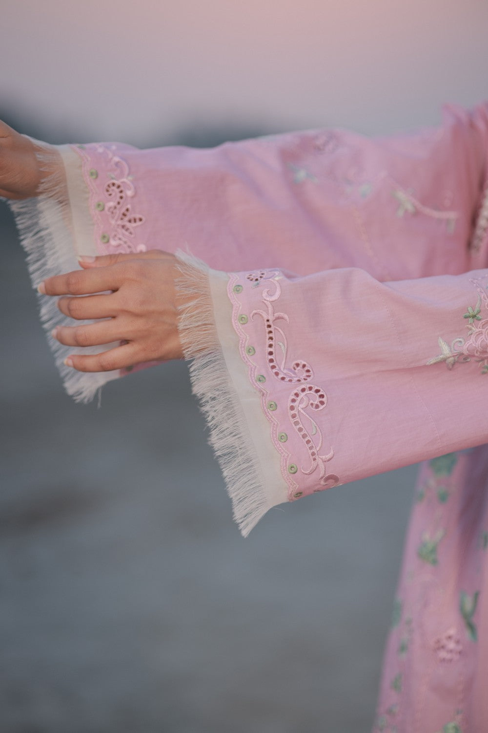 Lilac Kurta Set