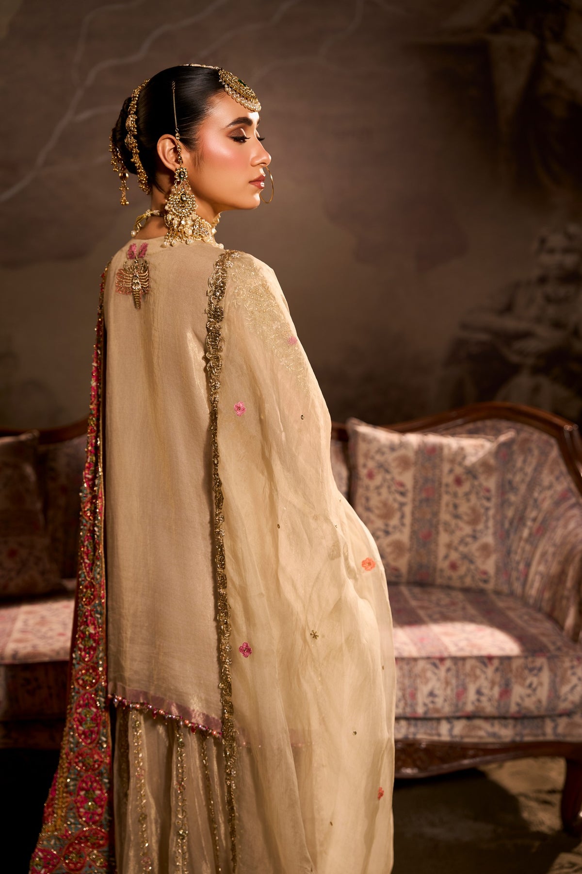 Chenab - Golden Sharara Joda