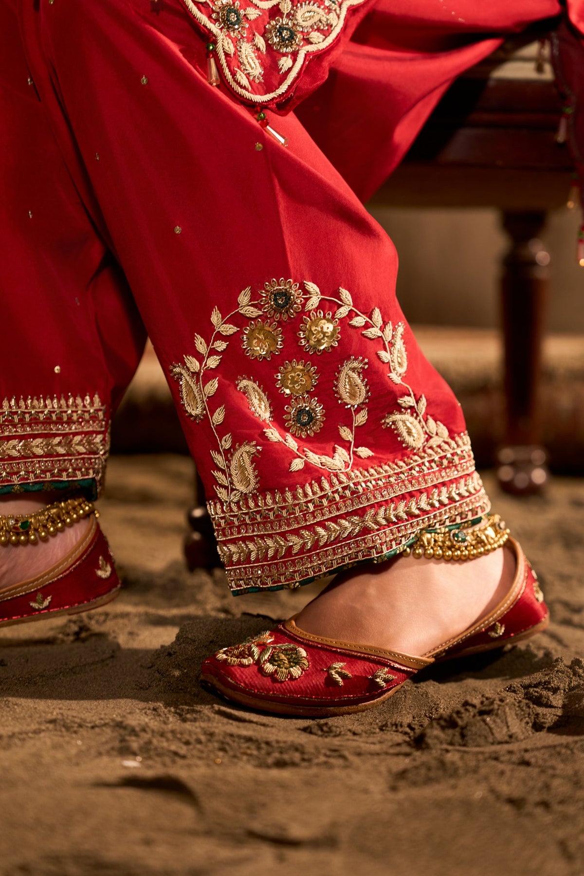 Ravi - Maroon Salwar Suit