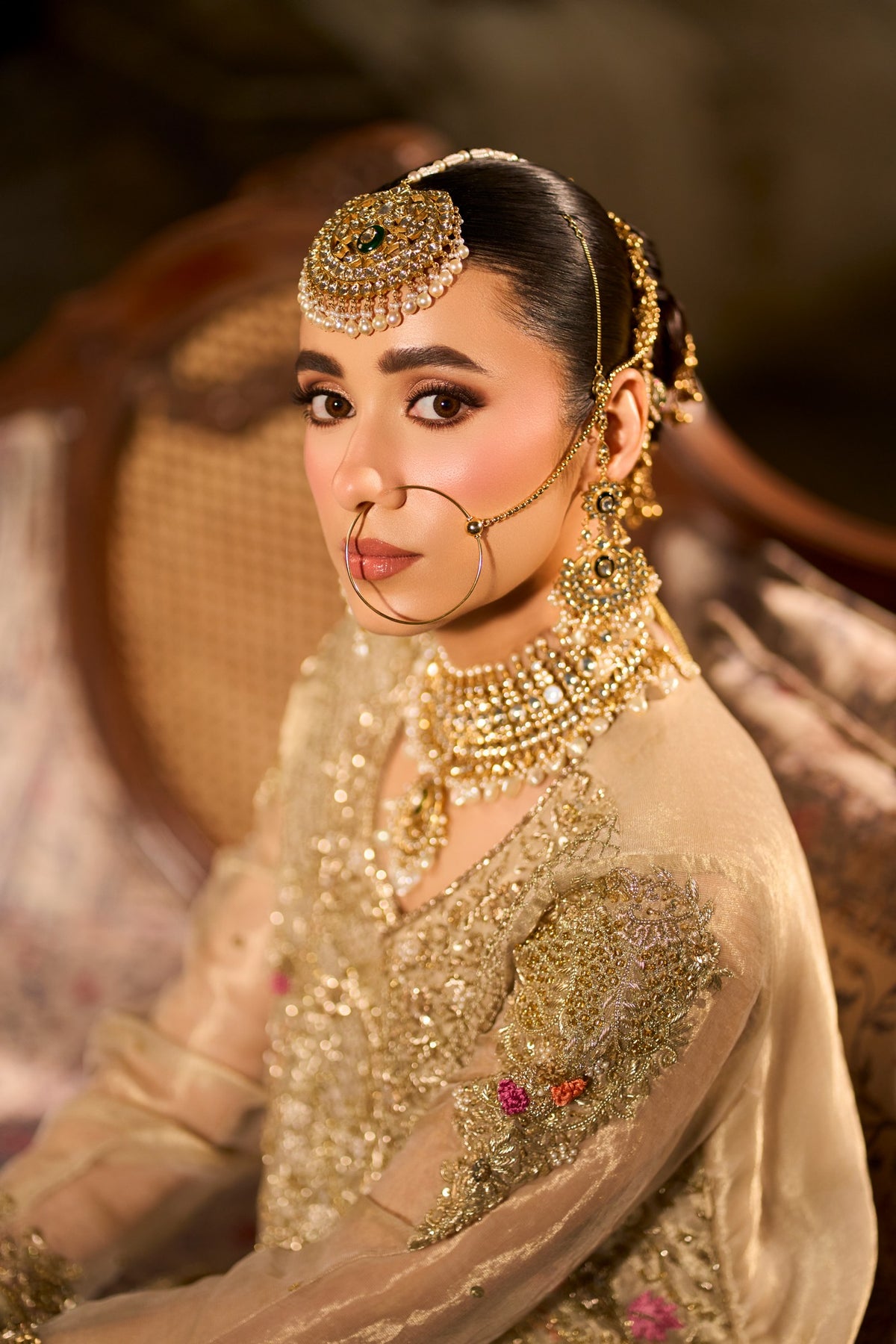 Chenab - Golden Sharara Joda