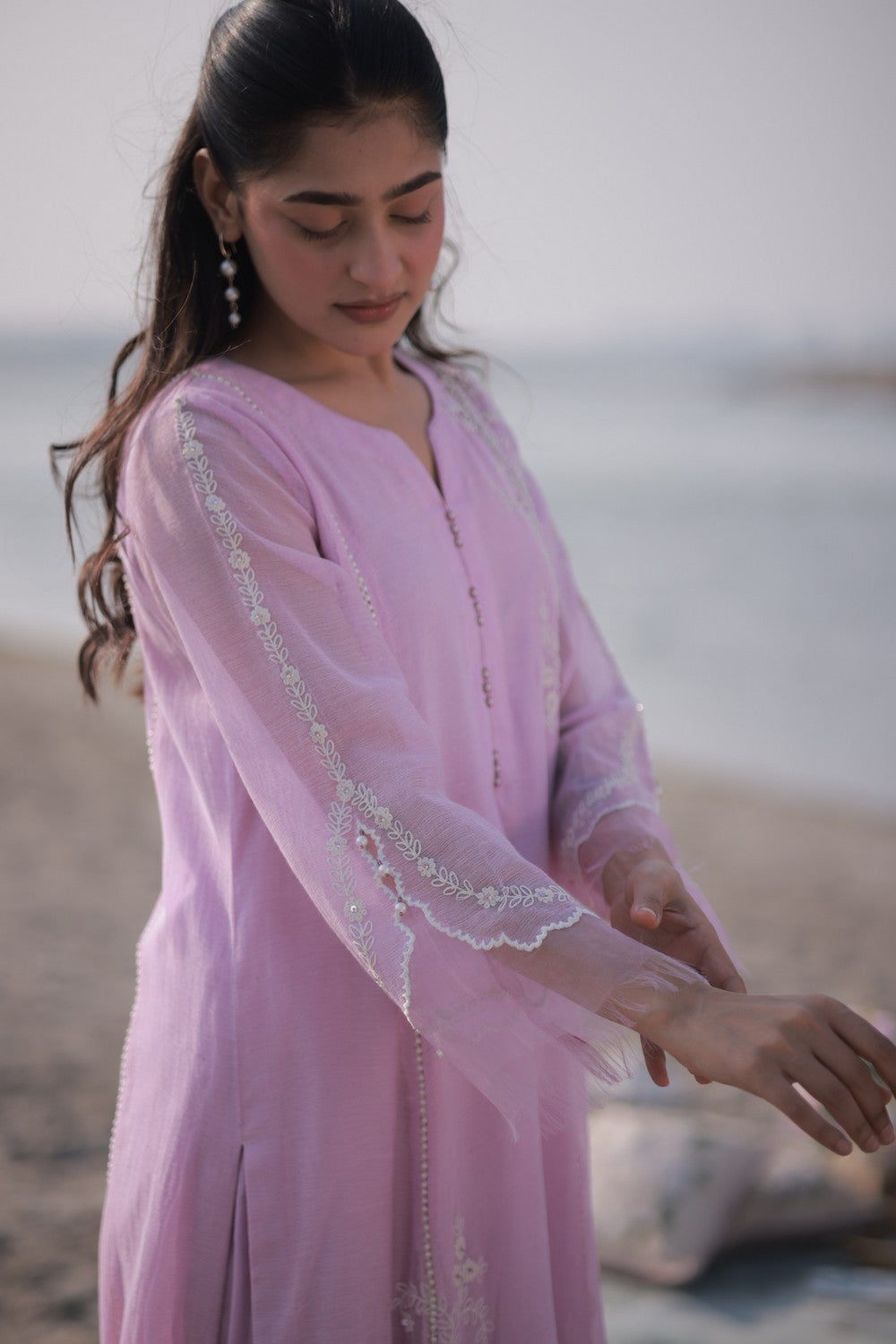 Pink Kalidar Suit
