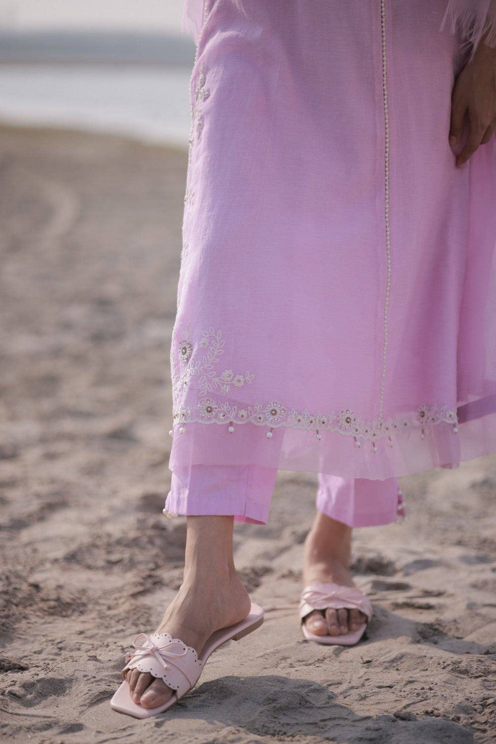 Pink Kalidar Suit