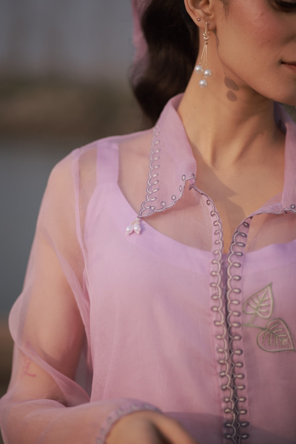 Pink Jacket Suit