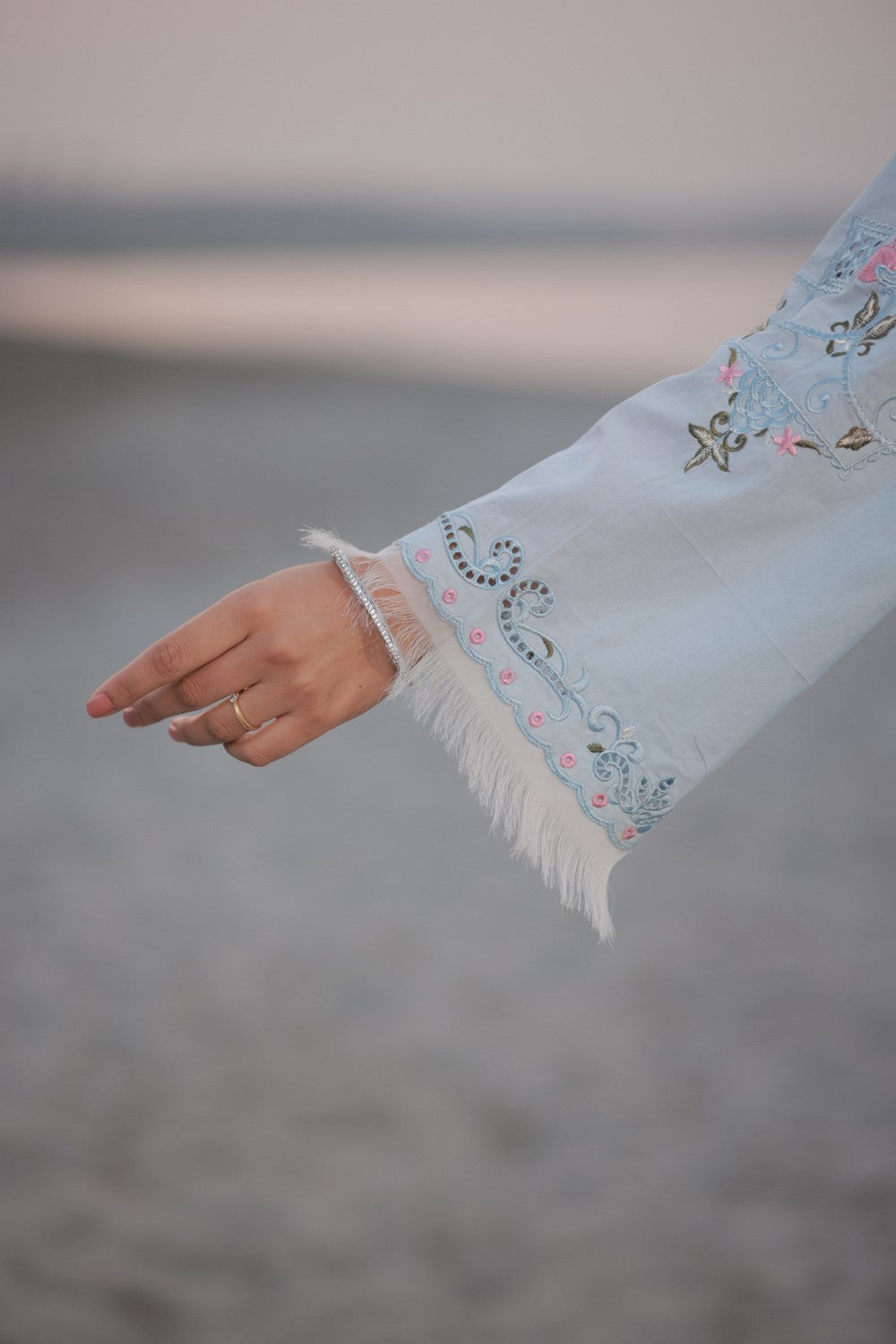 Sky Blue Kurta Set