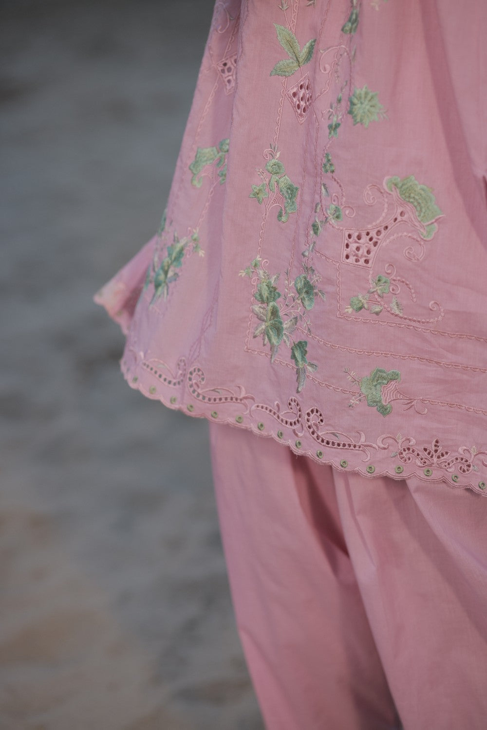 Lilac Kurta Set