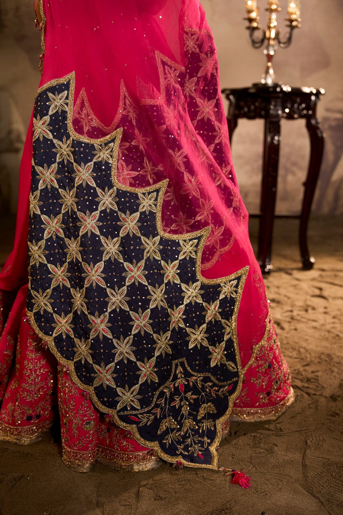 Indus - Fushia Pink Lehnga