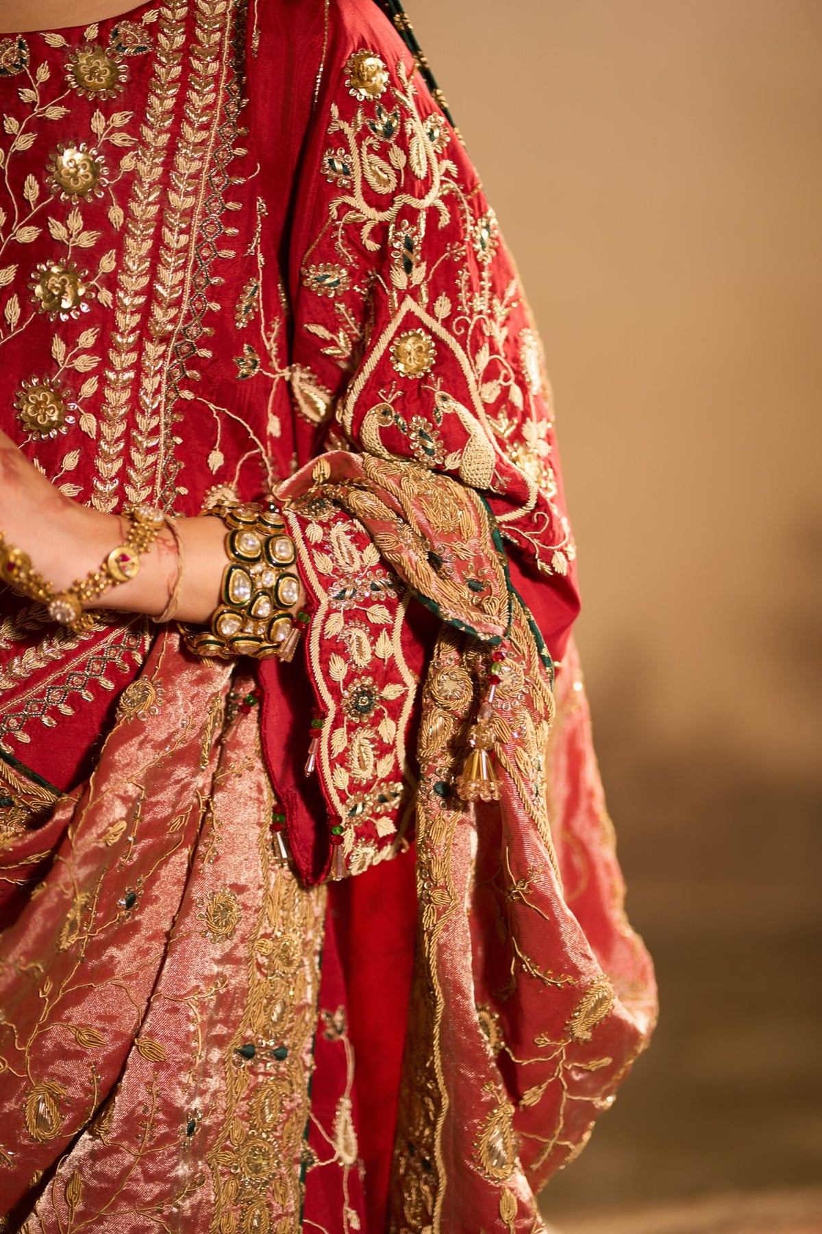 Ravi - Maroon Salwar Suit