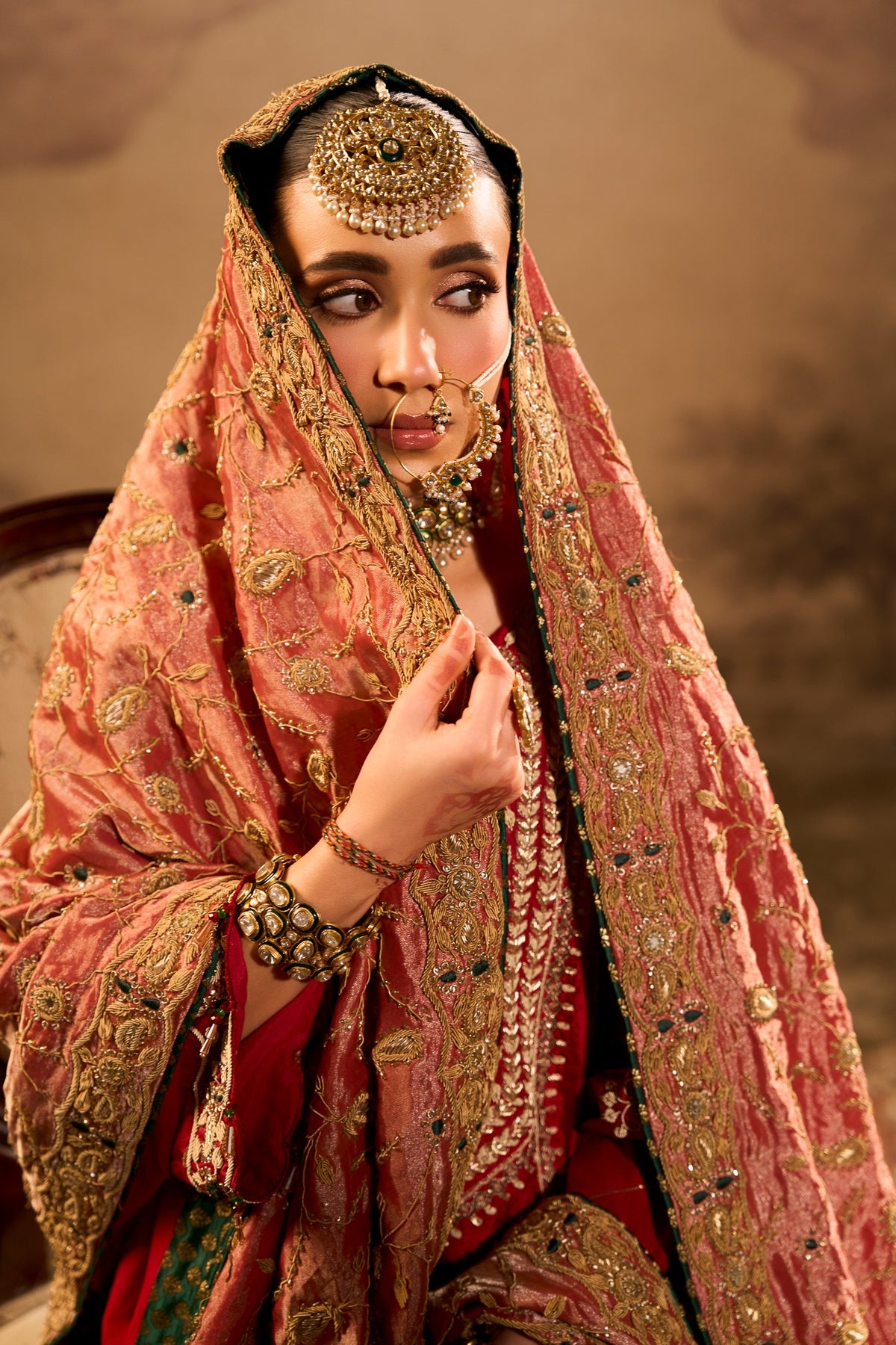 Ravi - Maroon Salwar Suit